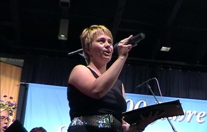 Solistin Fabienne Zller
